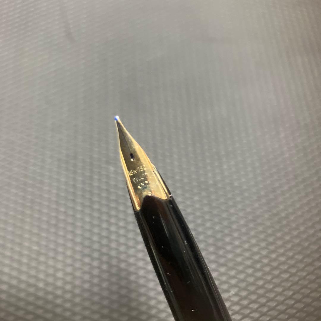 【ペン先18K】 パイロット エリート　万年筆　ペンクリニック調整済