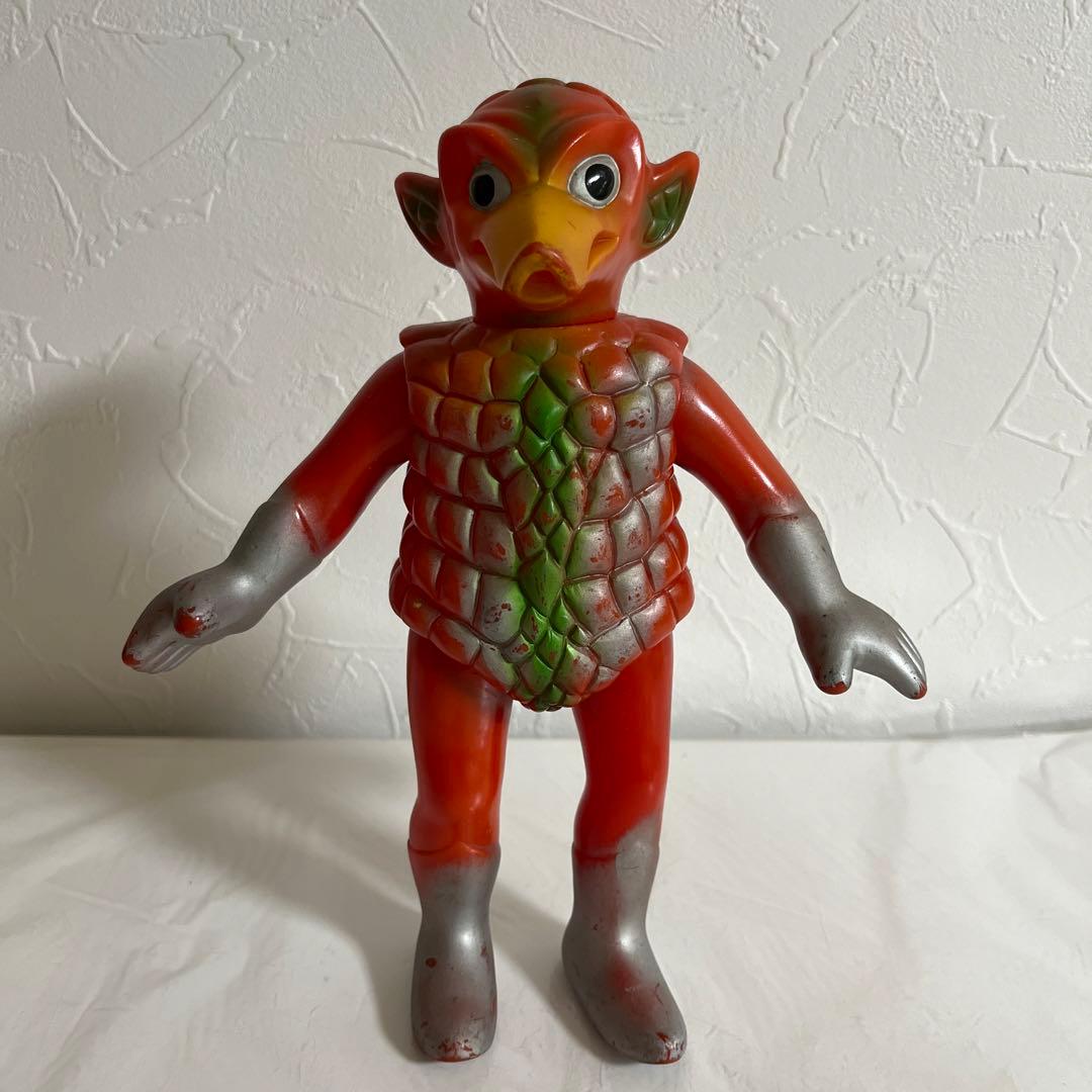 ⚠️超激レア・当時物　怪獣王子　遊星鳥人　赤　スタンダードサイズ　野村トーイ