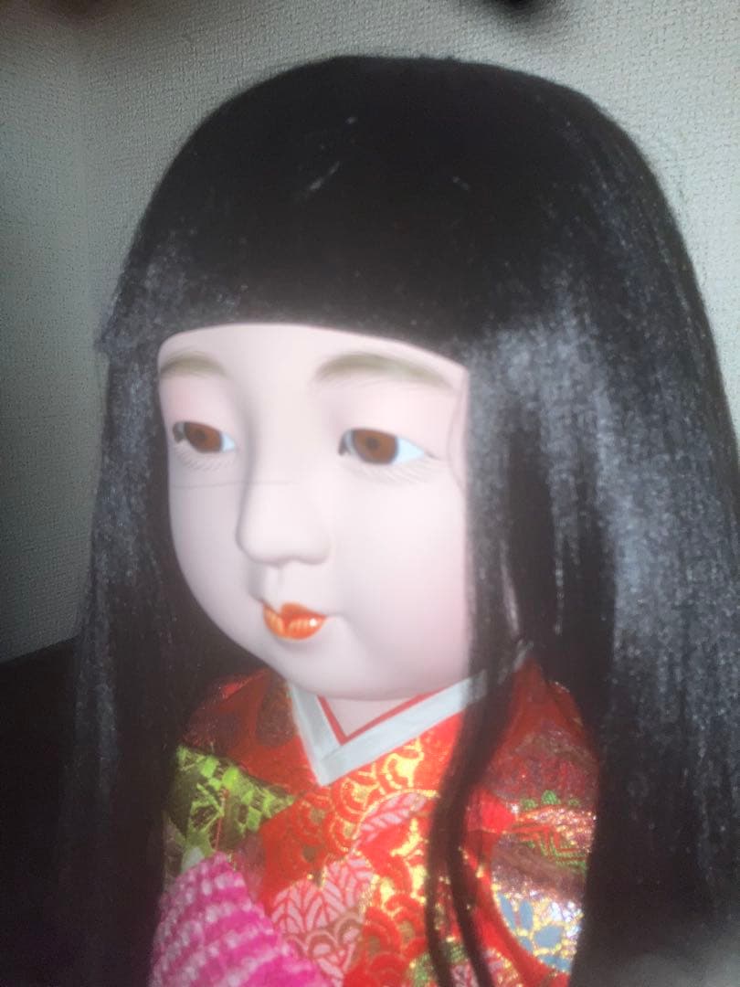 《超特級呪物》特大　あらゆる幸運呼び込むチョウピラコ様の宿る市松人形　曰く付き
