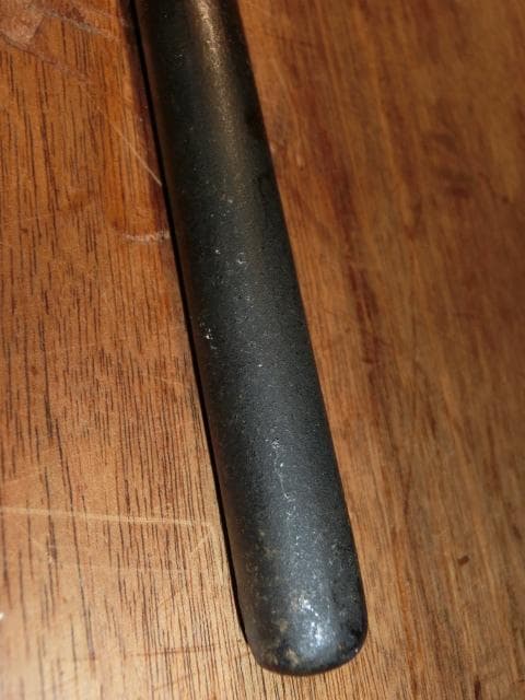 十手　兜割　武具　ハンドメイド　侍　古い　江戸　時代　骨董　コスプレ