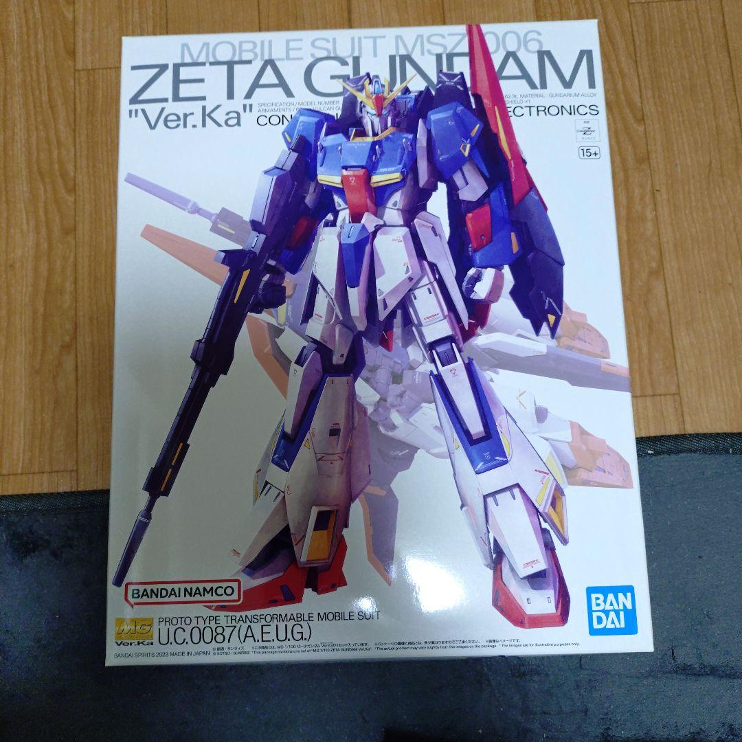 MG ゼータガンダムVer.Kaやゼータガンダム３号機など４点セット