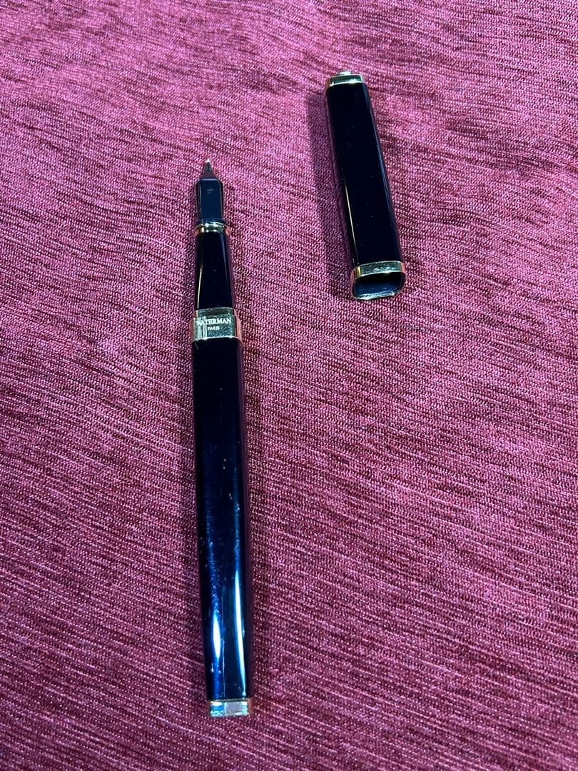 Waterman エクセプション￼•スリムブラックラッカーGT FP F