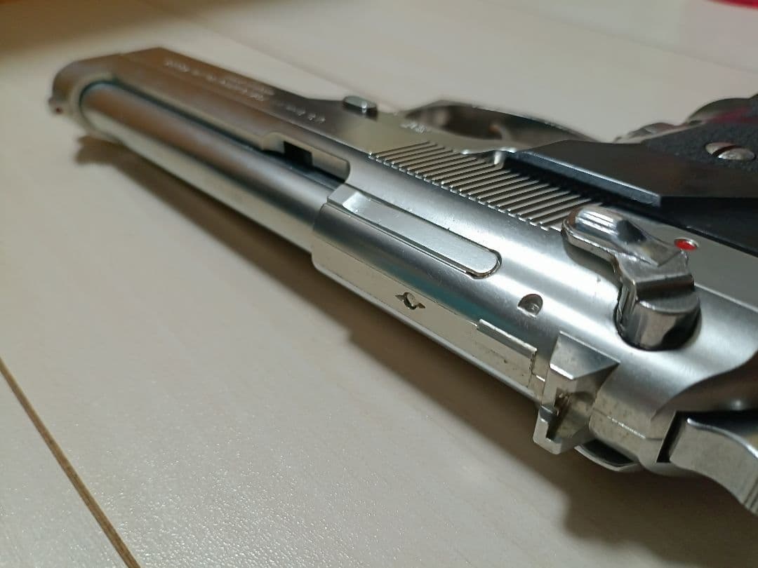 【中古品】東京マルイ ガスガン「M92F クロームステンレス」※訳あり