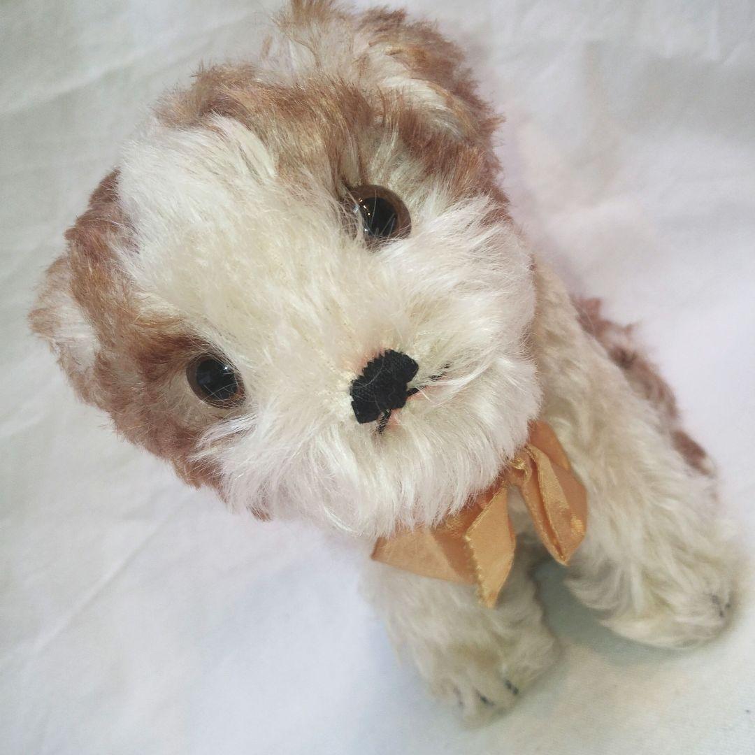 【アンティーク】シュタイフ　犬のぬいぐるみ　Molly Puppy　Steiff