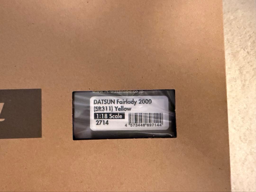 自動車 IG2714 1/18 DATSUN Fairlady 2000 SR311