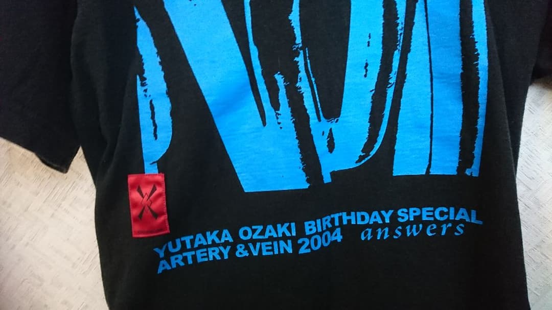 尾崎豊のバースデーTシャツ