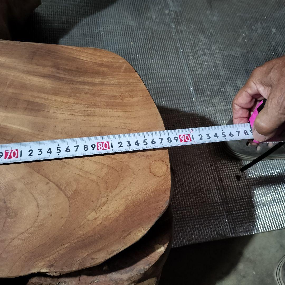 希少な一枚板★佐渡のけやき無垢材ローテーブル