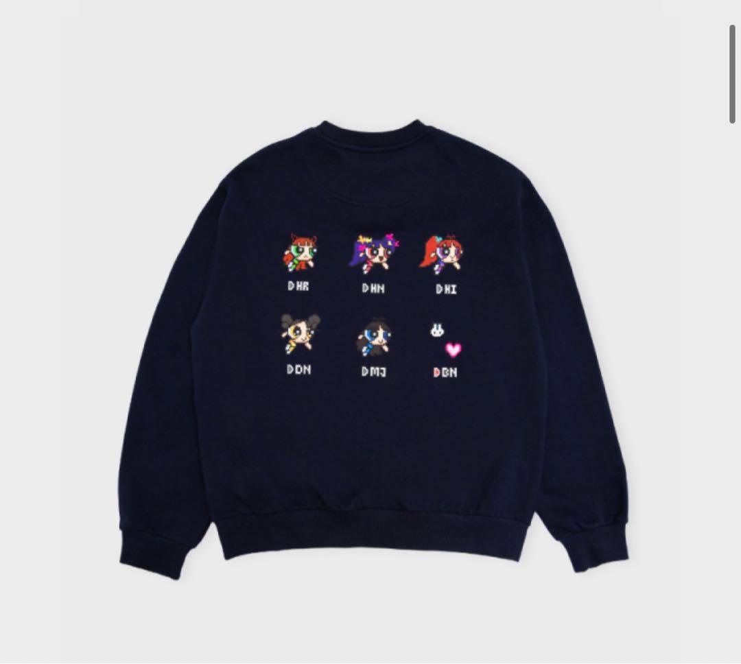 NEWJEANS パワーパフガールズ スウェット Lサイズ