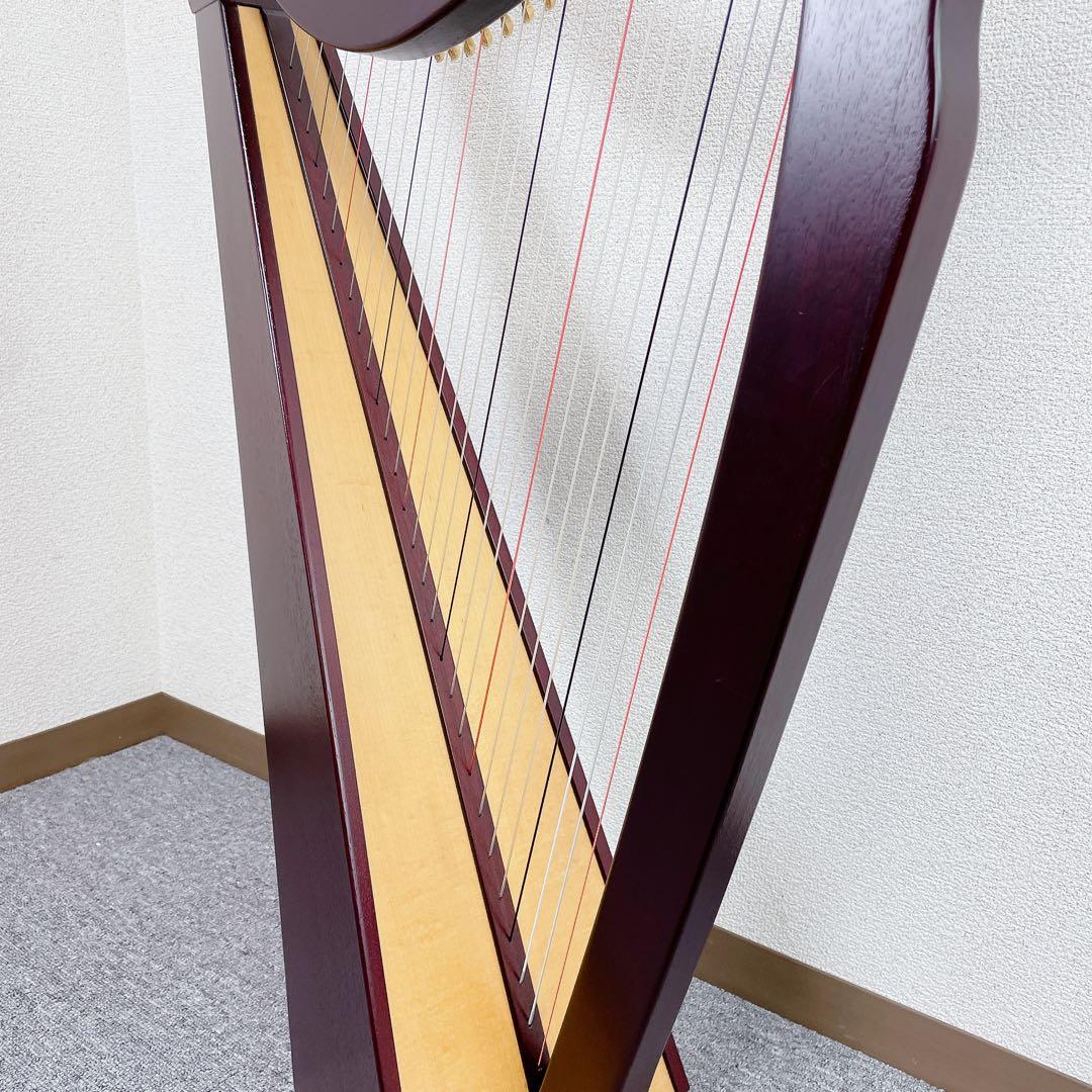 ANGEL harp 28弦 ソフトケース付 ハープ マホガニー