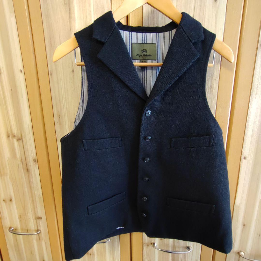 Nigel Cabournニューテンジンベスト HEMP WOOL サイズ48