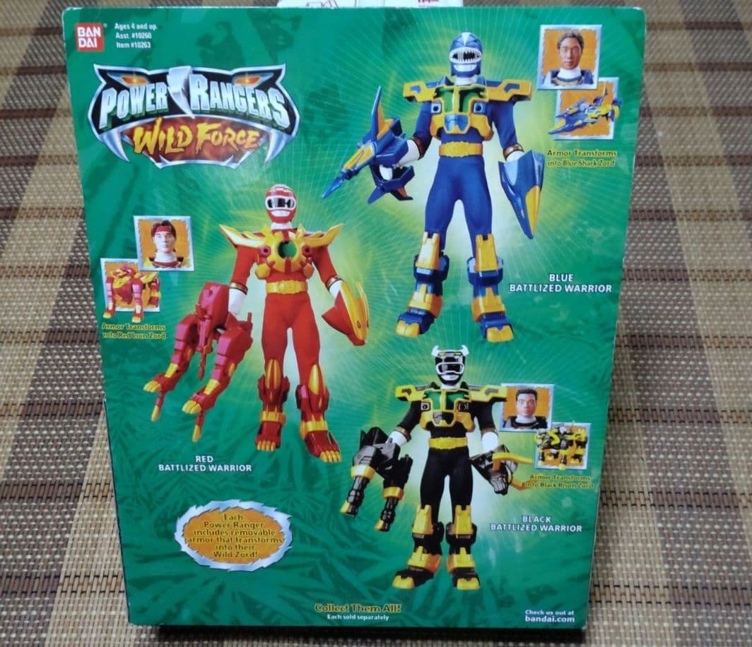 超激レア　パワーレンジャー トーキング　フィギュアセット