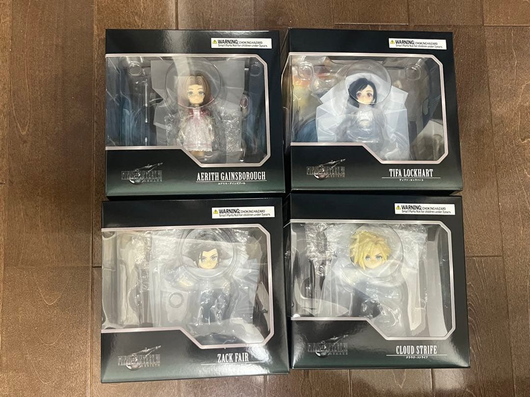 【新品・未開封】ファイナルファンタジー7　ff7　フィギュア　全4種