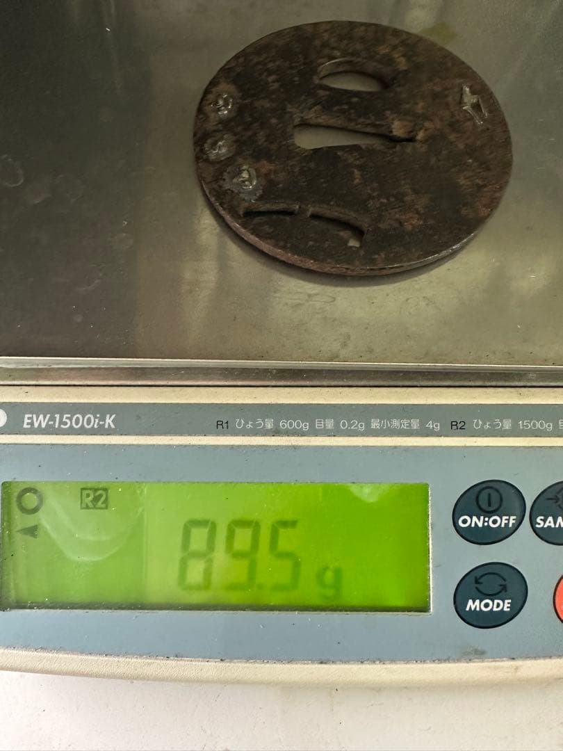 刀の鍔 武具 日本刀 刀装具　3つセット