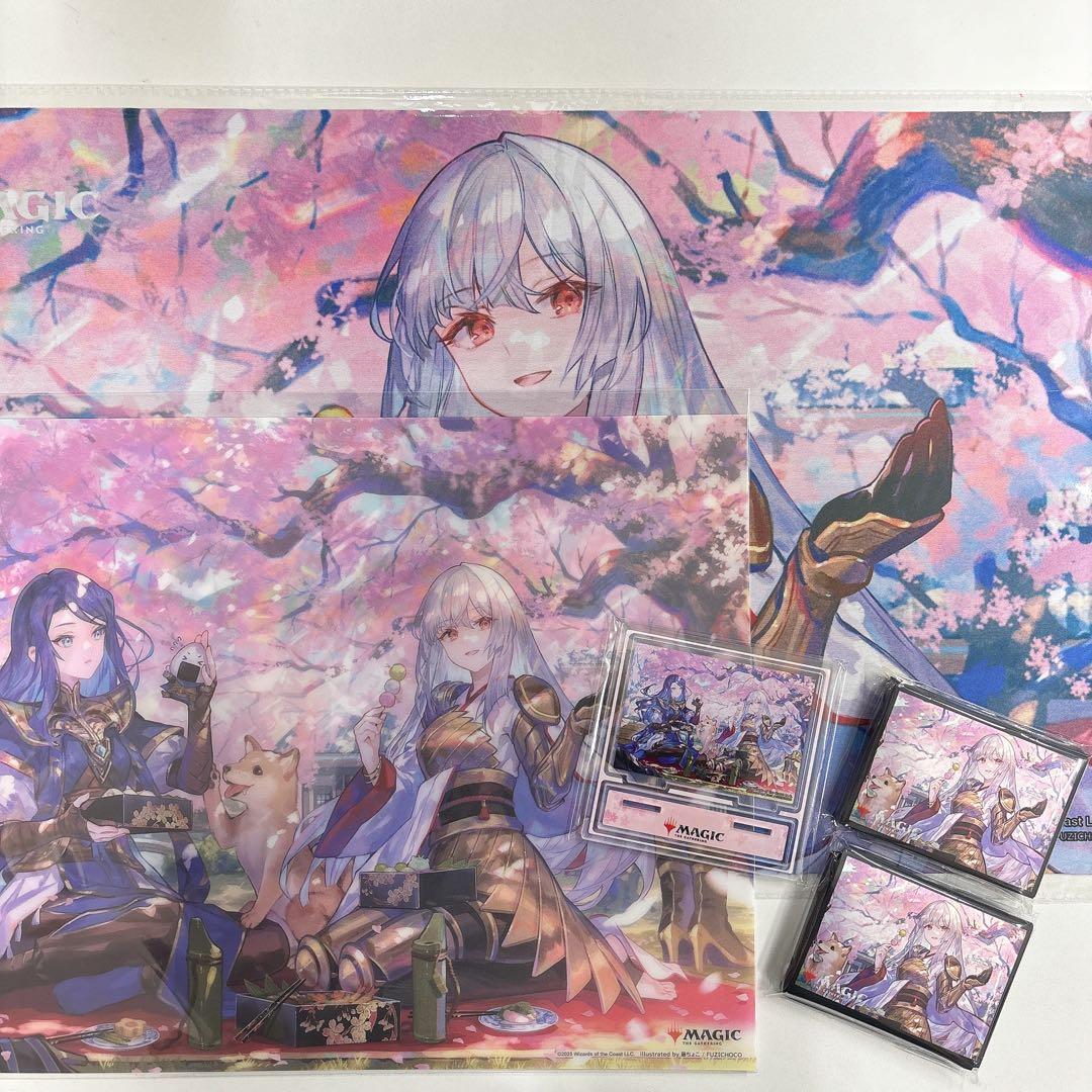MTG 放浪皇のお花見キャンペーン 放浪皇Ver. プレイマット スリーブ ④