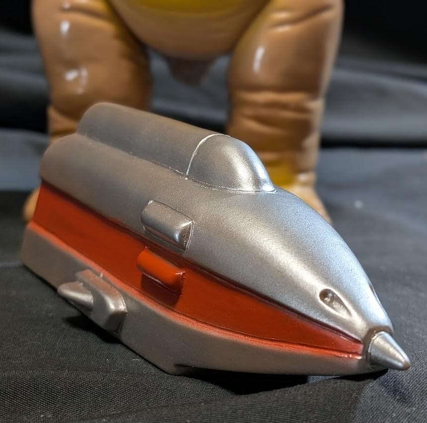 人工生命Ｍ１号「ウルトラＱ」登場怪獣（マーミット）怪獣天国ソフビ＋イナズマ号付