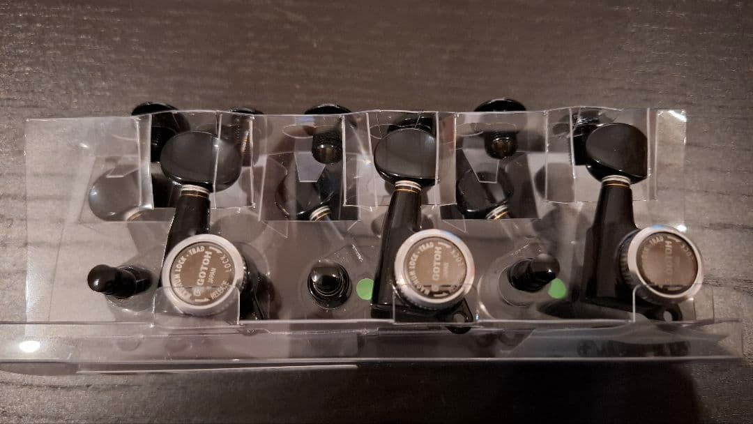 GOTOH SG381-MG-T ブラック ギター ロックペグ ゴトー