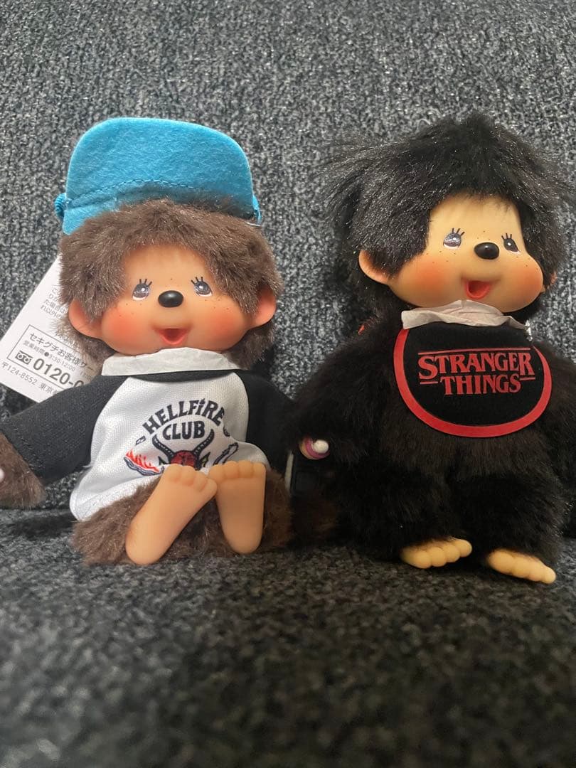 【即日発送・新品】モンチッチ キーチェーン ストレンジャー・シングス コラボ