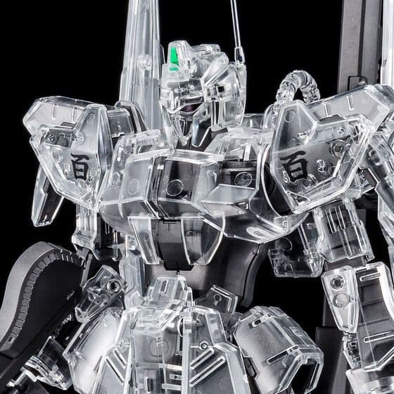 未組立 MG 百式ver.2.0 メカニカルクリア ガンプラ