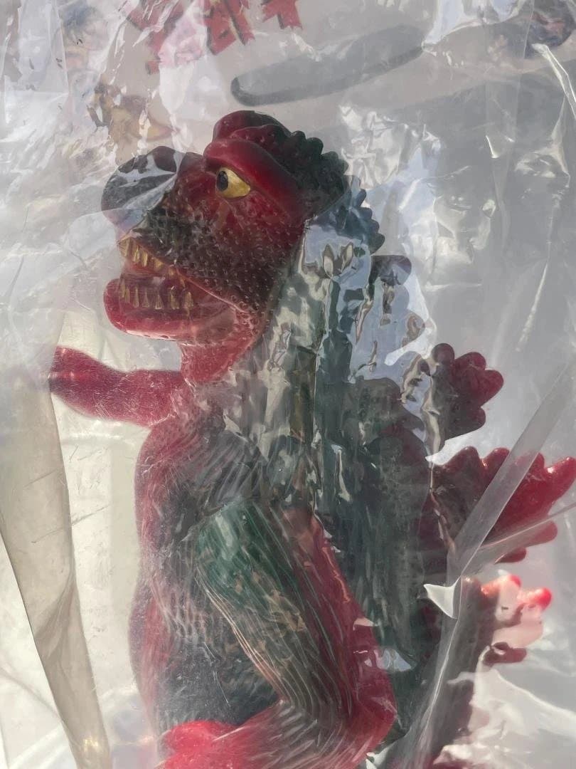 【限定】マルサン ゴジラ 1968 350 レッドビニール グリーンスプレー