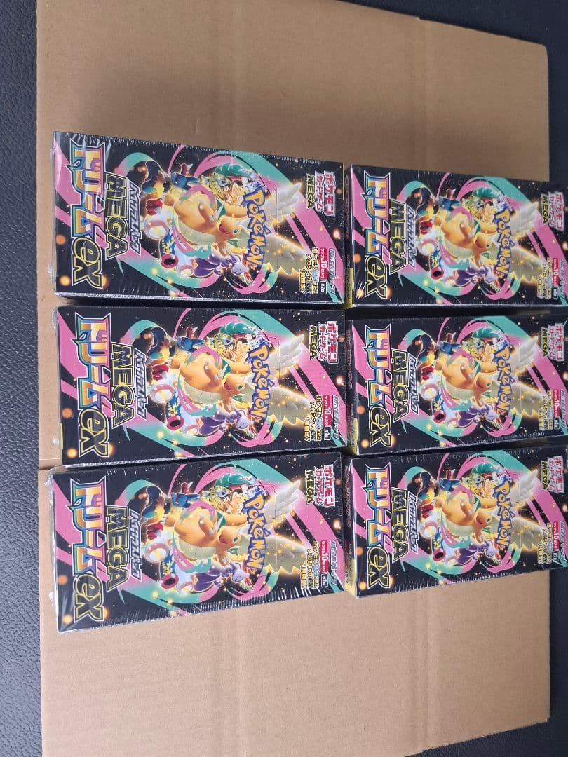 ポケモンカードMEGAドリームex　6BOX　シュリンク付き