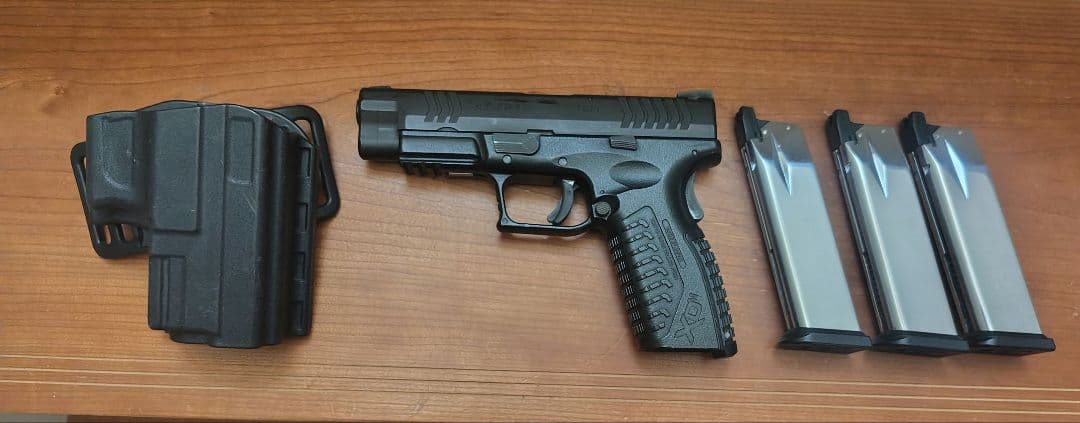 東京マルイ製XDM、マガジン、ホルスターセット