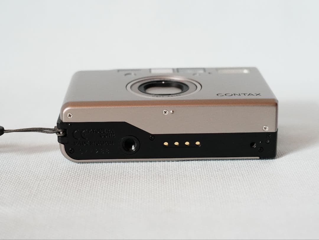 【動作確認済】CONTAX T3　コンパクトフィルムカメラ チタンシルバー