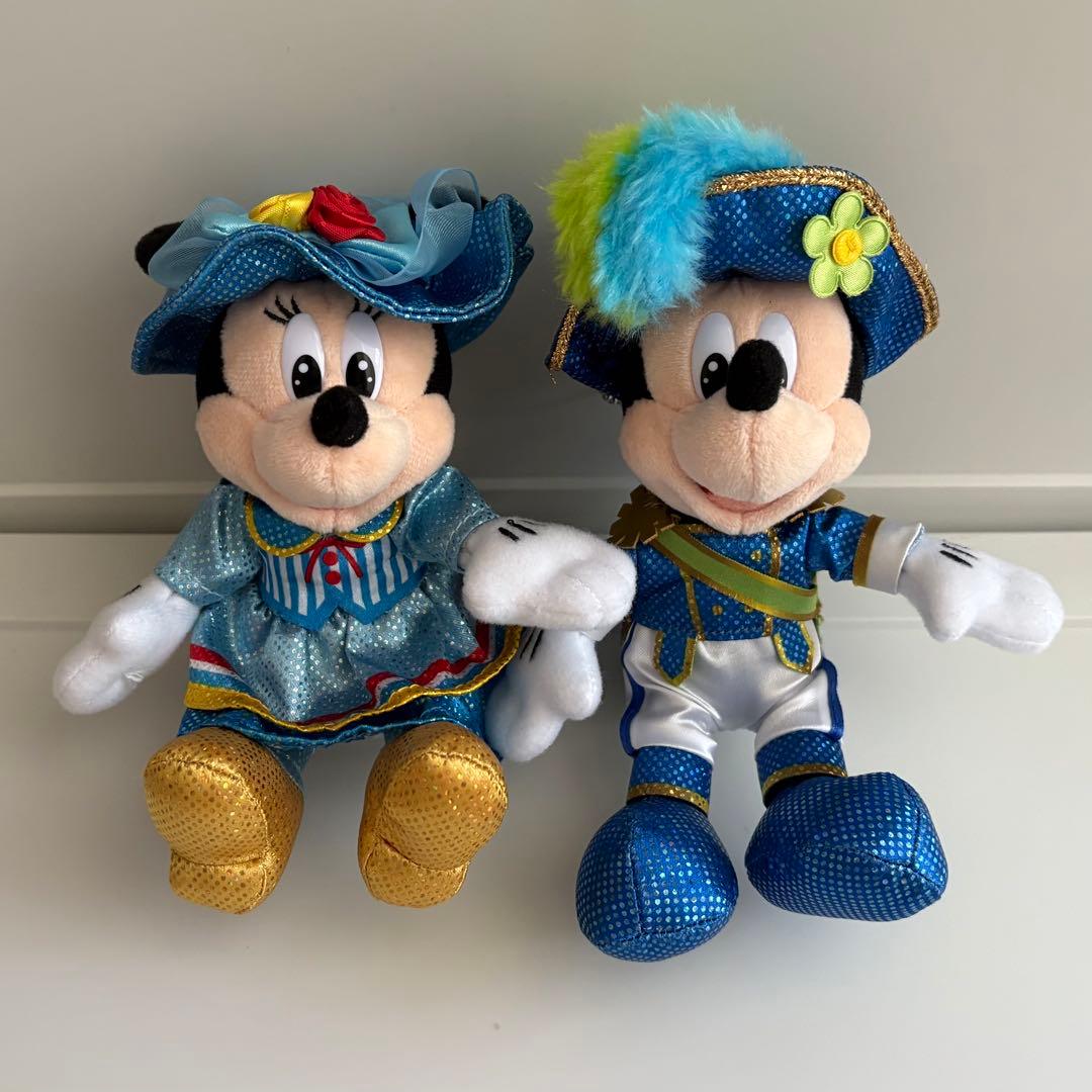 TDS ディズニーシー 20周年 グランドフィナーレ ぬいぐるみバッジセット