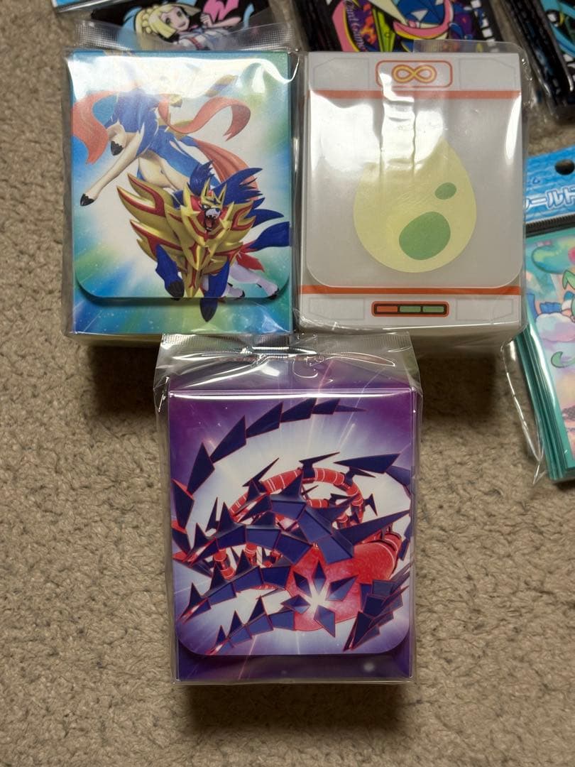 【新品未使用】ポケモンカードゲーム デッキケース デッキシールド サプライまとめ
