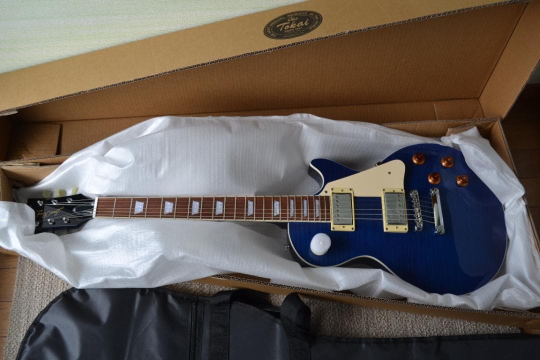 新品Tokai (東海楽器) エレキギター ALS98F SBL【ソフトケース】