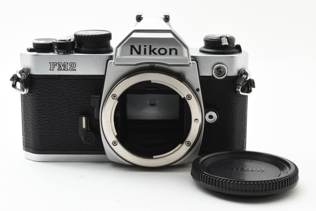 超美品 ニコン New FM2 シルバー フィルム　モルト新品交換済 B505