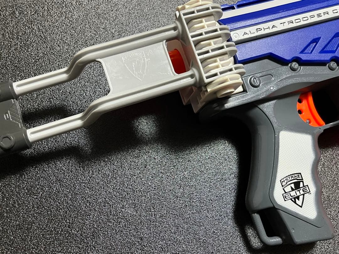ナーフ エリート アルファトルーパー ＆ 折り畳み式ストック セット
