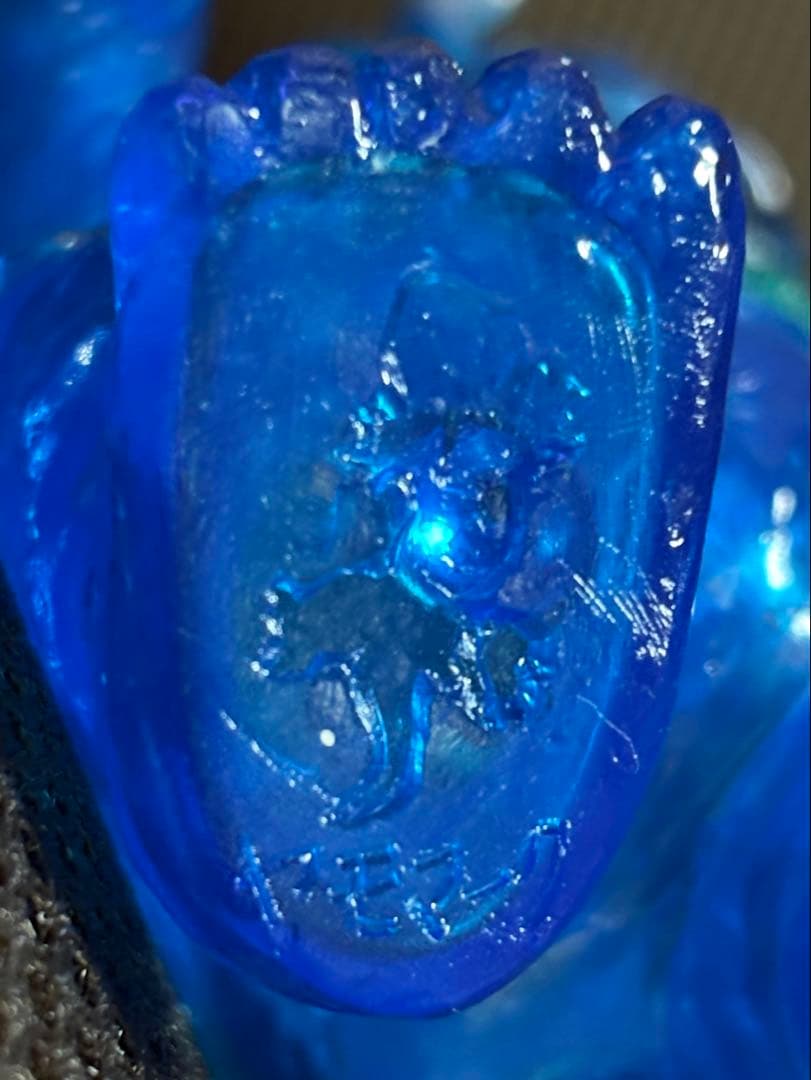 ソフビフィギュア ヤモマークの大怪獣シリーズ ミクラス クリアブルー