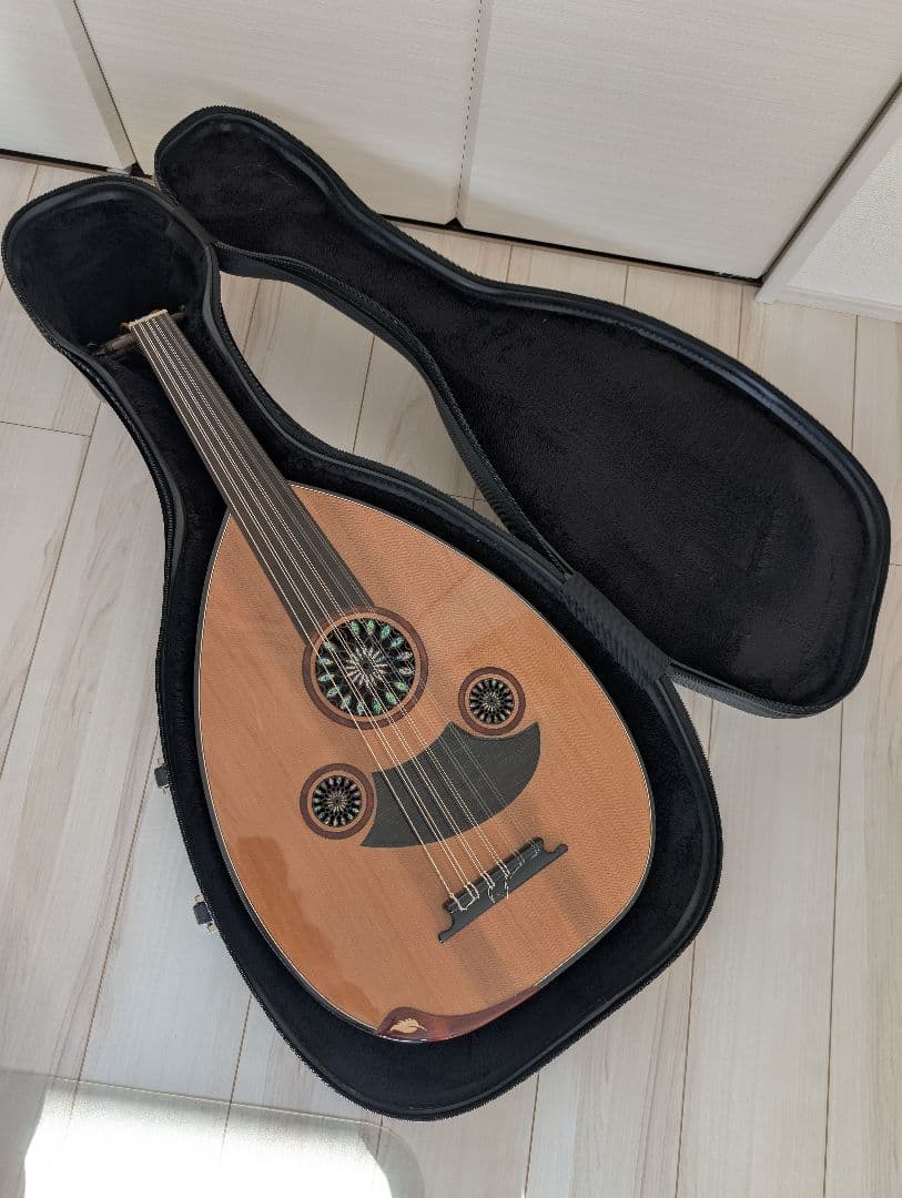 トルコのウード 木製 専用ケース付き