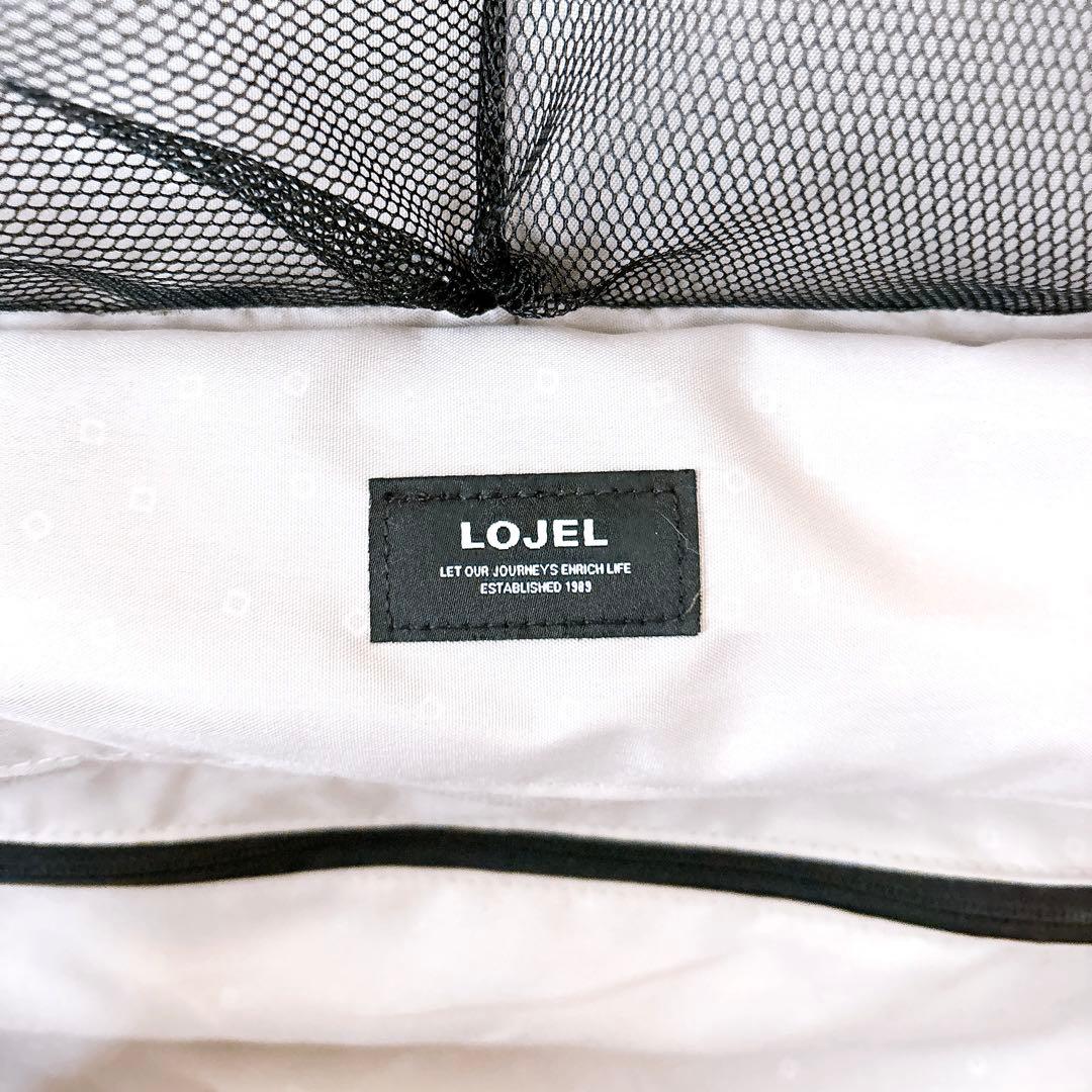 美品 LOJEL Cubo Lサイズ キャリーケース ブラック バンド付き