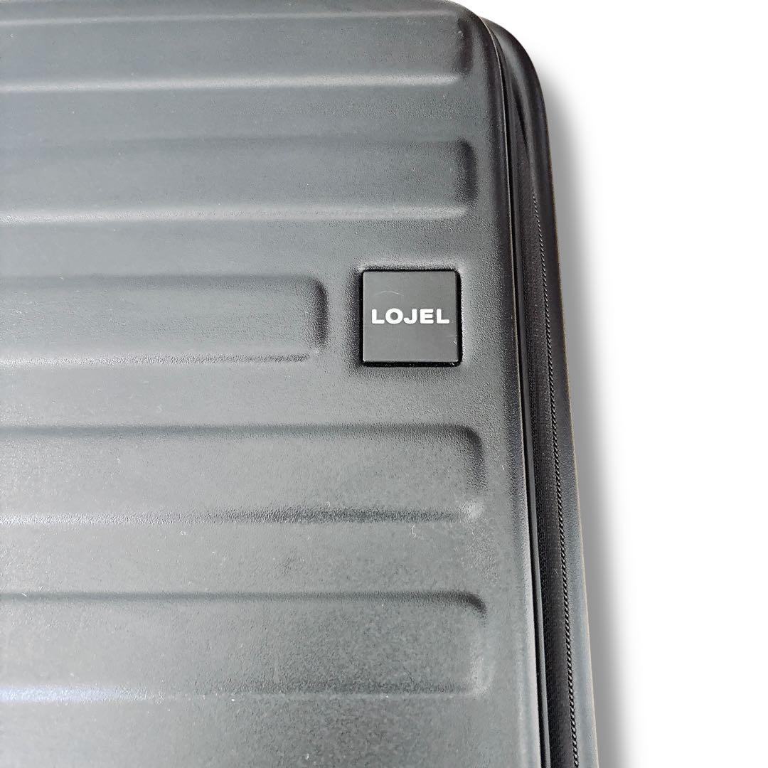 美品 LOJEL Cubo Lサイズ キャリーケース ブラック バンド付き