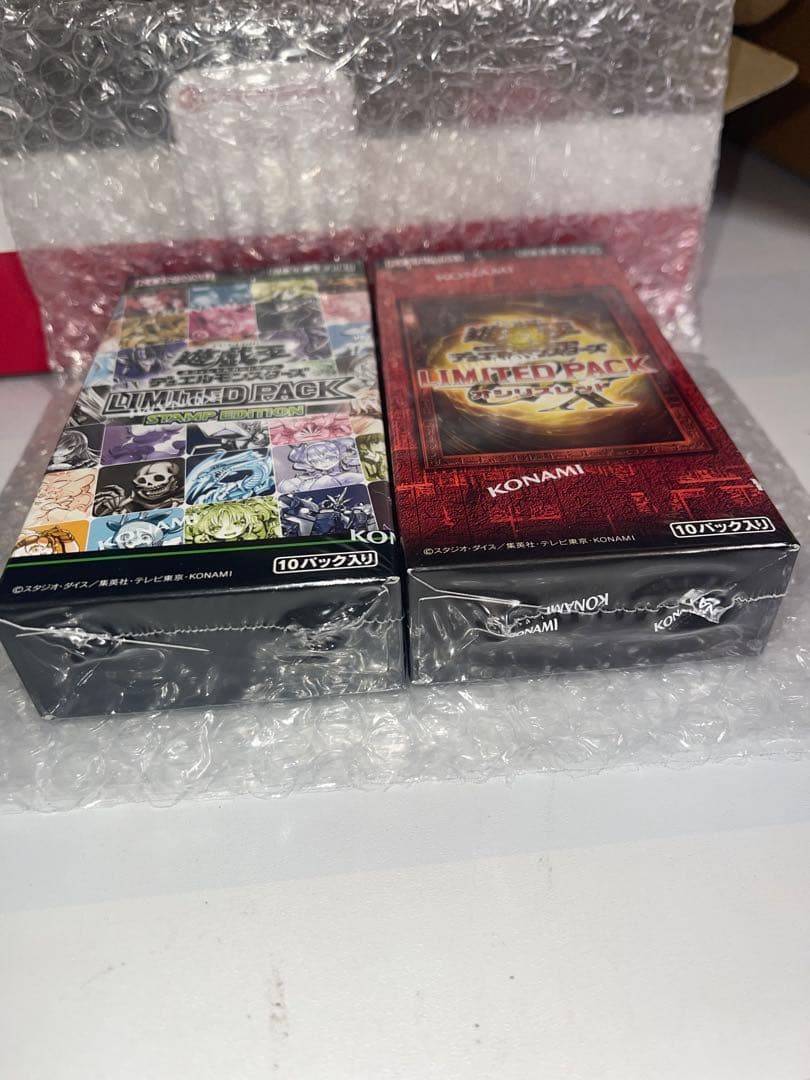 遊戯王 LIMITED PACK スタンプエディション & オシリスレッド未開封