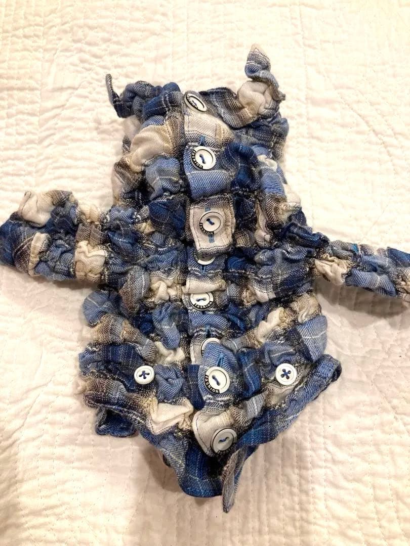 アトリエジジ　シャーリング加工 長袖シャツ