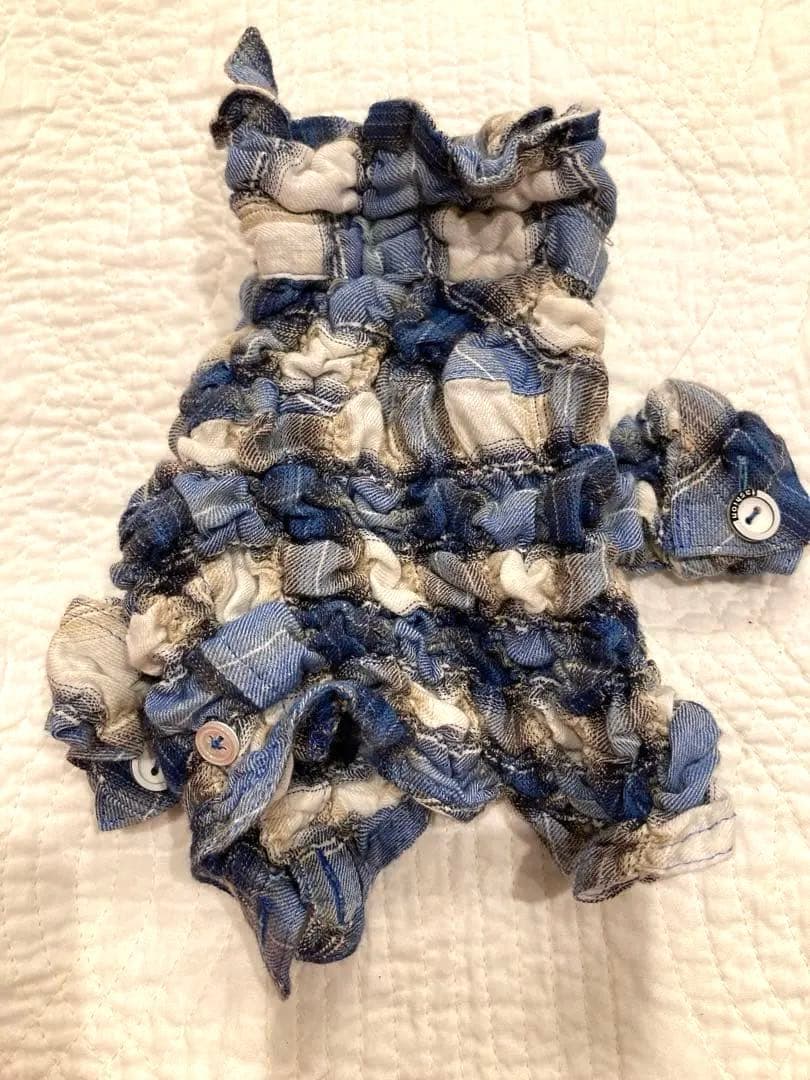 アトリエジジ　シャーリング加工 長袖シャツ