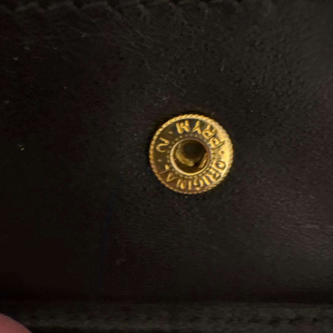COMME des GARÇONS 二つ折り財布 黒