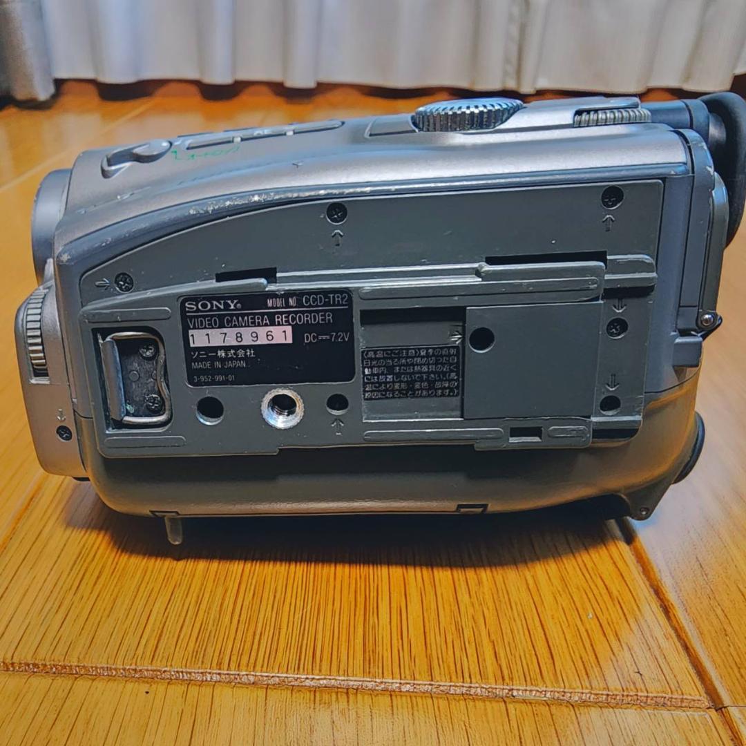 【動作確認済】SONY 8ミリ Hi8 高画質 ビデオカメラ ACアダプタセット