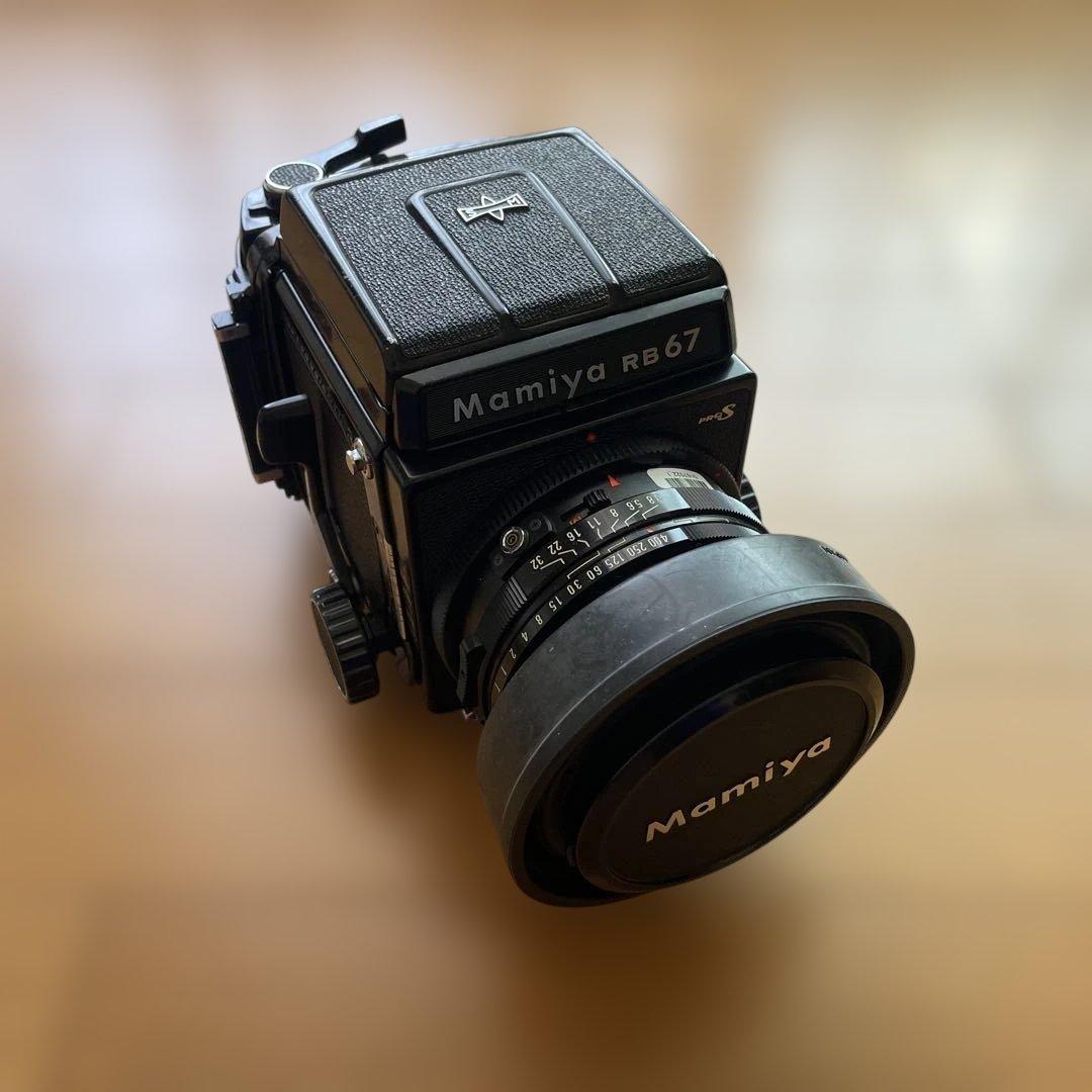 フィルムカメラ MAMIYA RB67 Pro-S + SEKOR C 127mm 3.8