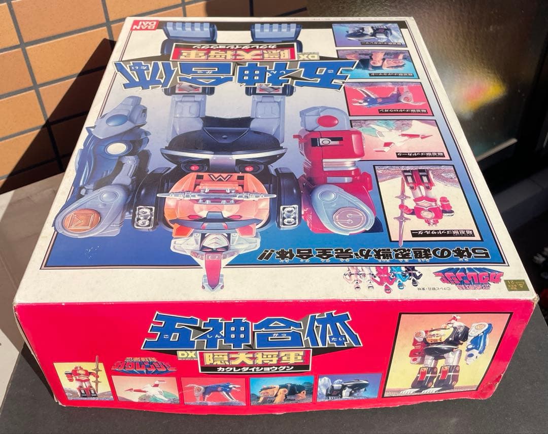 忍者戦隊カクレンジャー　DX隠大将軍　1994年製　箱入り　開封品
