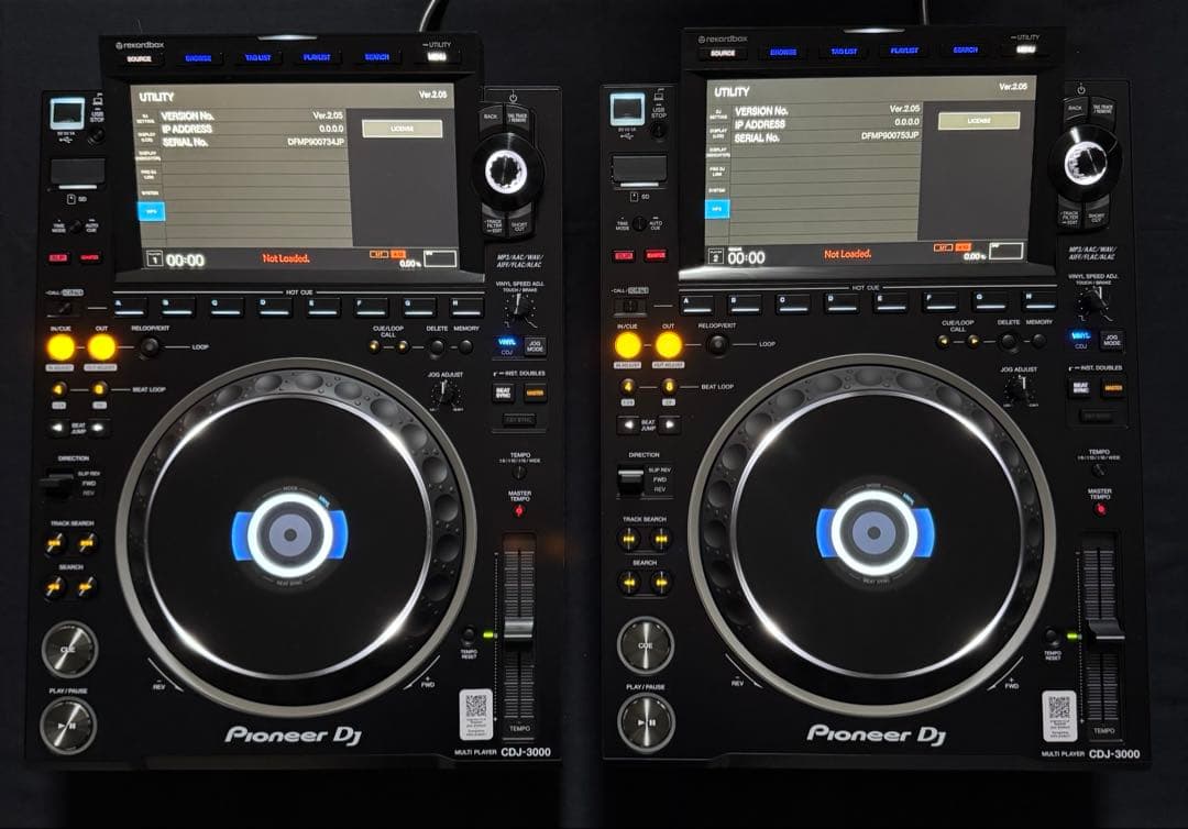 Pioneer DJ / CDJ-3000 2台 (その他ケーブル/カバー付)