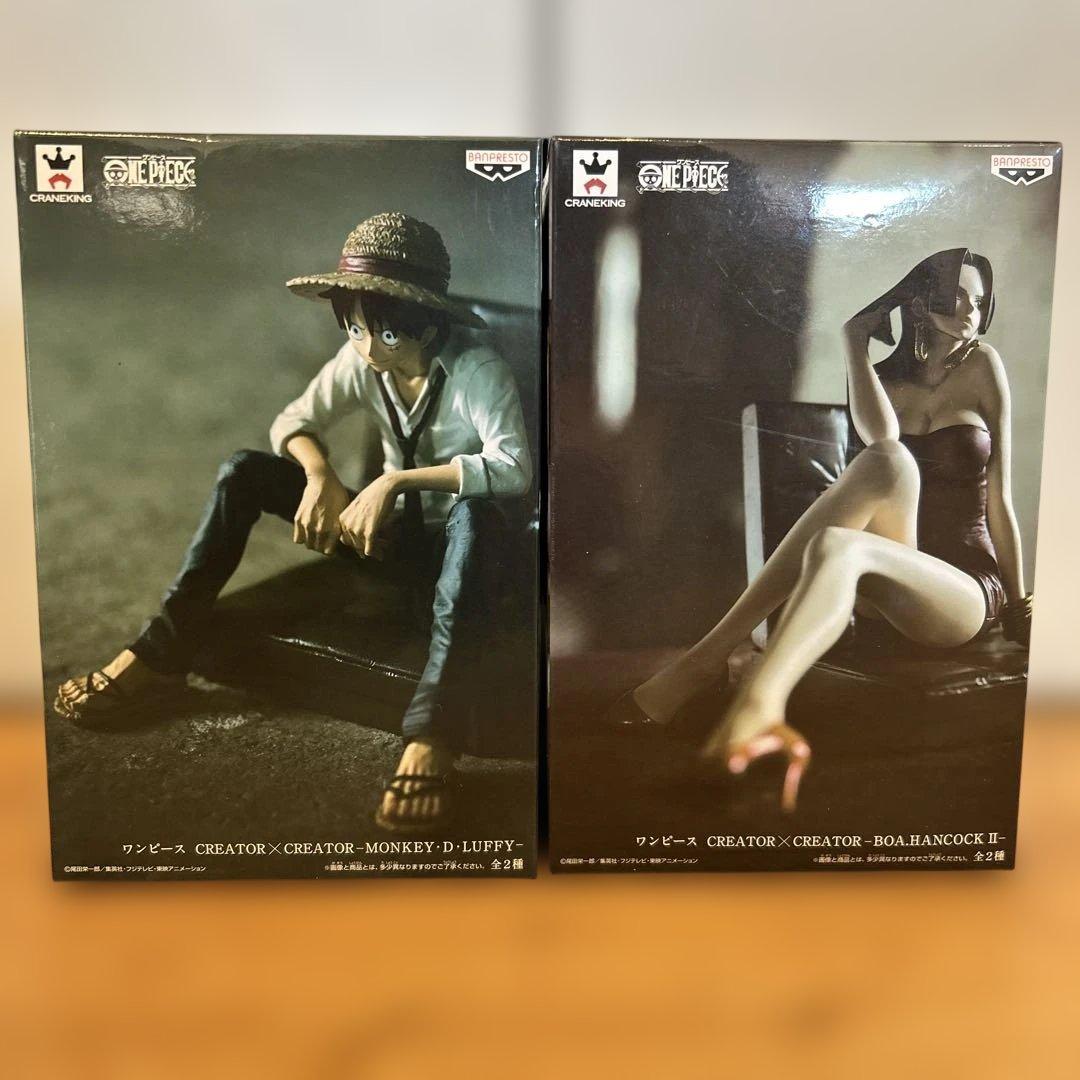 未開封 ワンピース CREATOR 写真家 ルフィ ハンコック 特別カラー