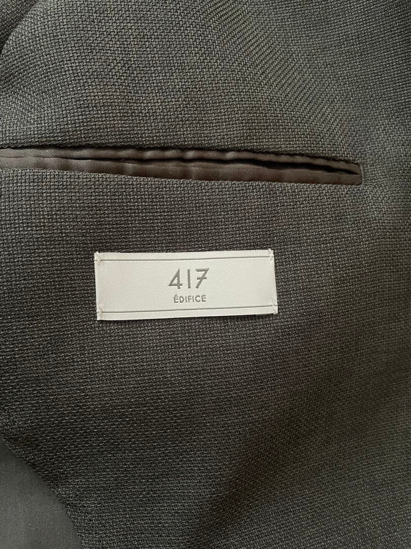 417 EDIFICE ■”吸水速乾” メッシュセットアップ