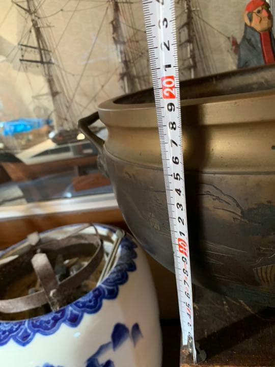 火鉢　金属製