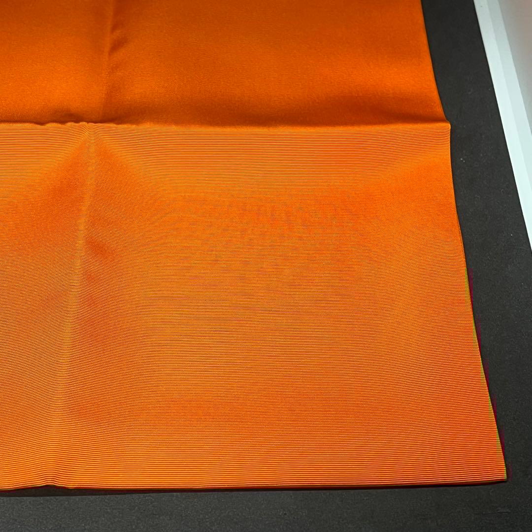 土田友湖　帛紗　『朱色』　ふくさ　茶道具　正絹