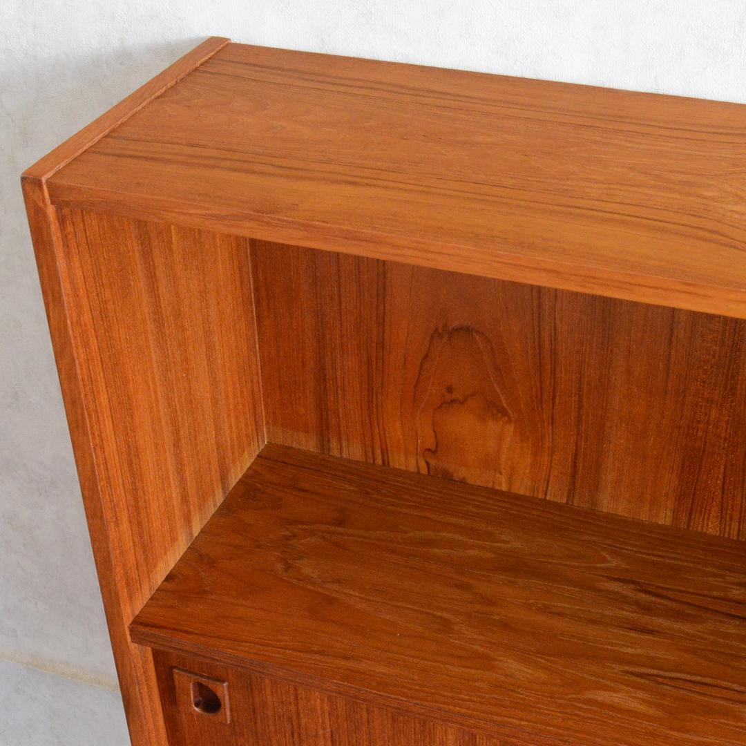 デンマーク 北欧ヴィンテージ チーク オープンシェルフ 北欧家具 キャビネット