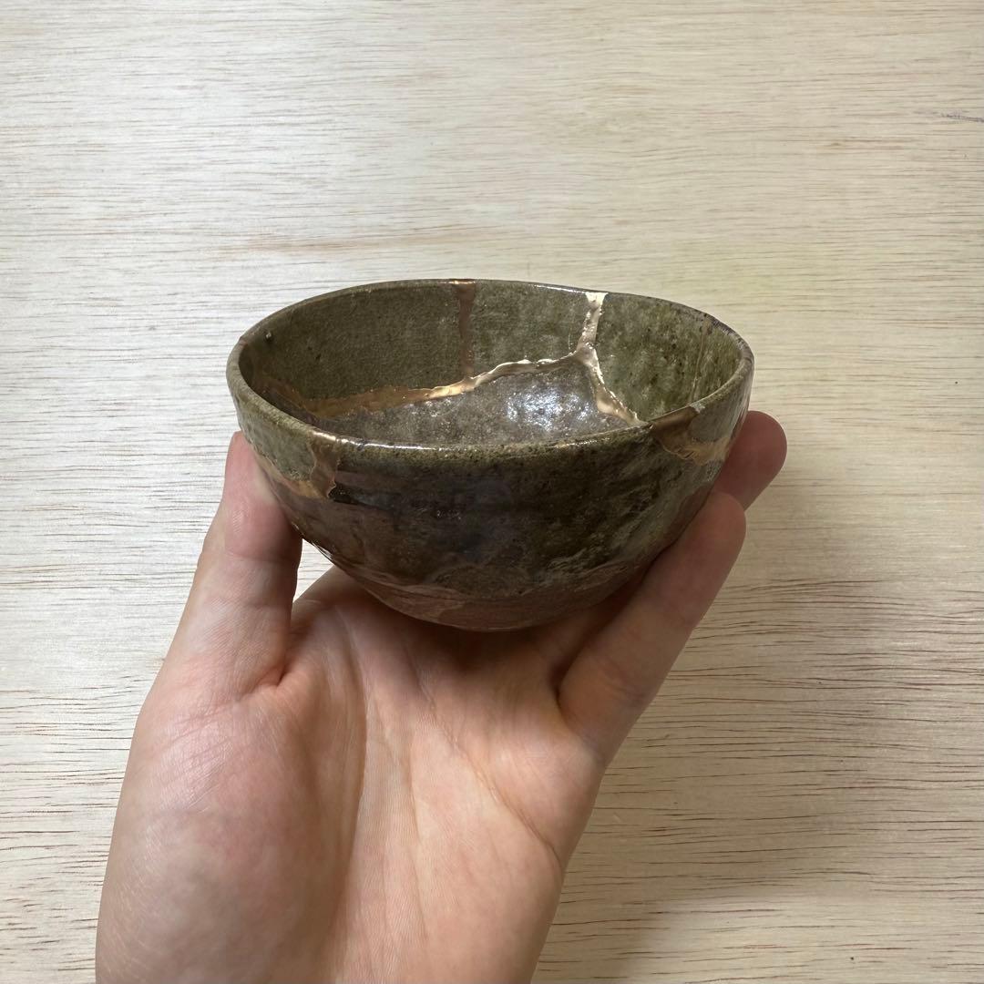 古唐津 青唐津 小服茶碗 盃 山盃 内田皿屋窯 桃山時代 初期伊万里 陶片