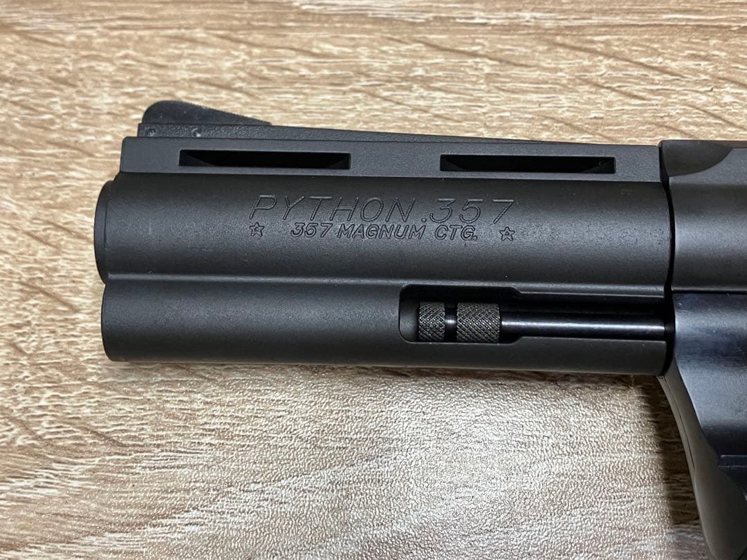 タナカワークス コルト パイソン 4インチ R-model HW ガスガン